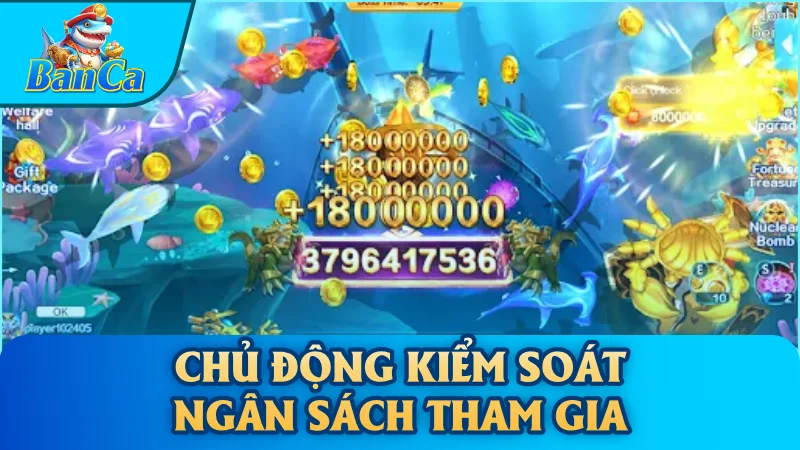 Chủ động kiểm soát ngân sách tham gia