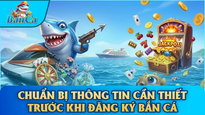 Chuẩn bị thông tin cần thiết trước khi đăng ký bắn cá