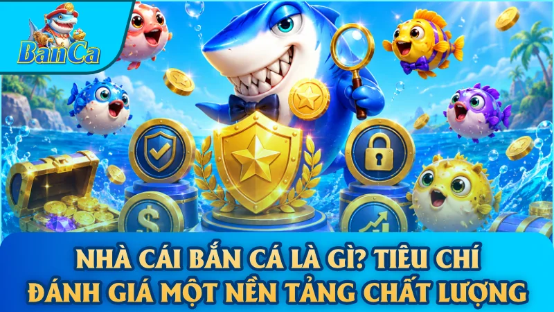 Nhà cái bắn cá là gì? Tiêu chí đánh giá một nền tảng chất lượng
