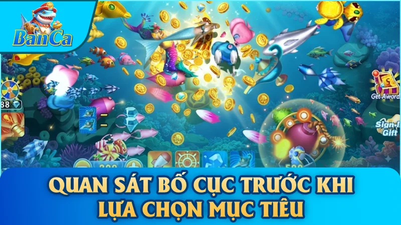 Quan sát bố cục trước khi lựa chọn mục tiêu