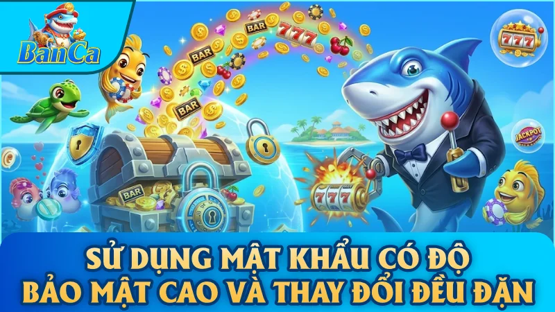 Sử dụng mật khẩu có độ bảo mật cao và thay đổi đều đặn