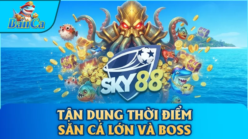 Tận dụng thời điểm săn cá lớn và boss