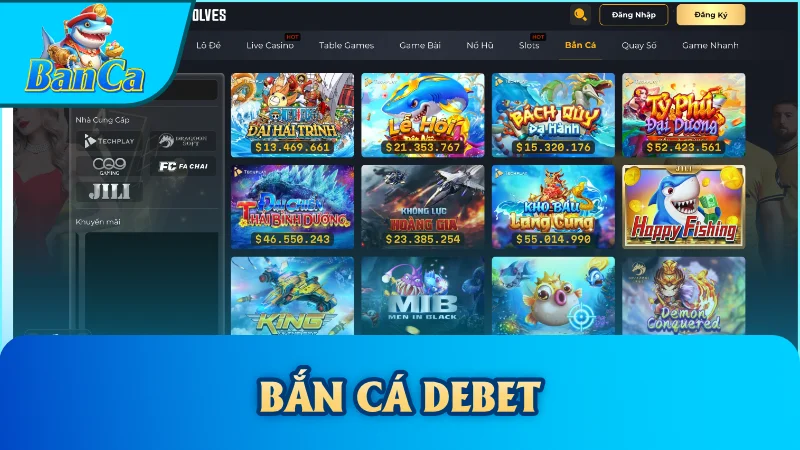 Bắn Cá Debet