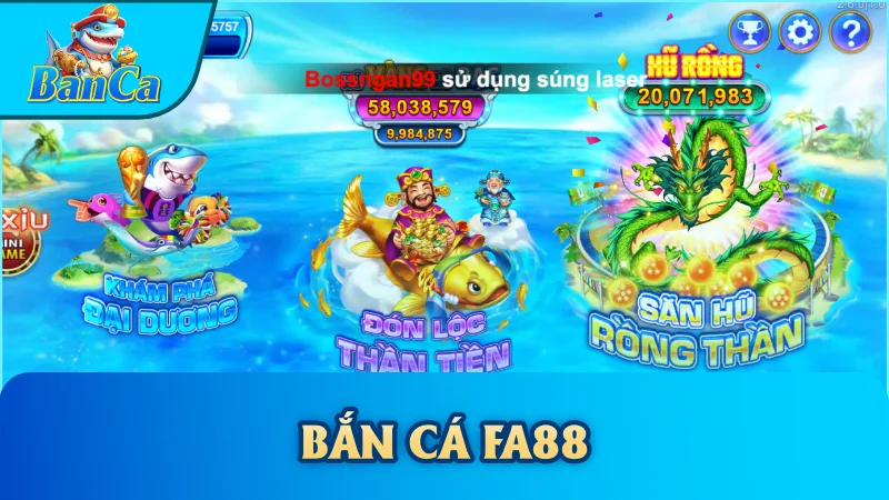 Bắn Cá Fa88